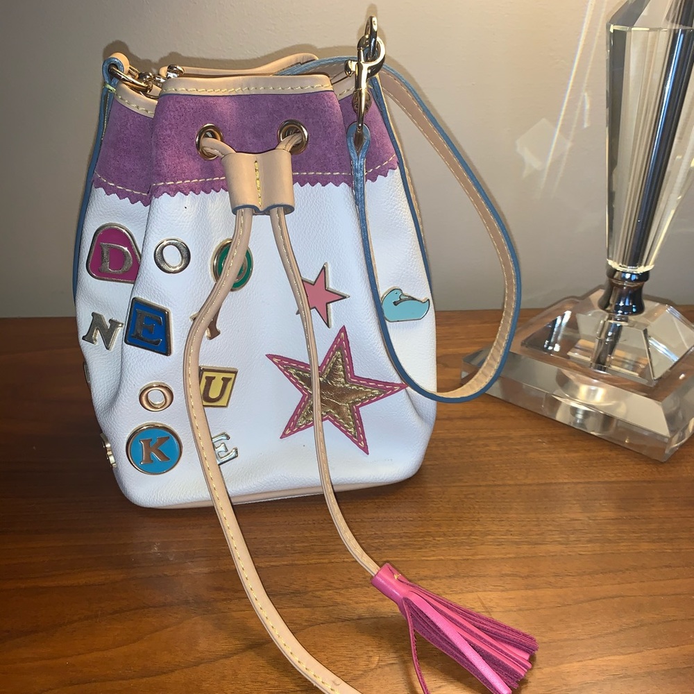 Vintage Dooney and Bourke shoulder bag.